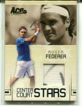 2006 Ace Authentic Center Court Stars Cc - 18 Roger Federer Jersey