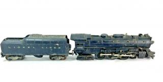 Vintage Lionel Lines Post War 2055 4 6 4 Steam Loco With 2046w Coal Tender