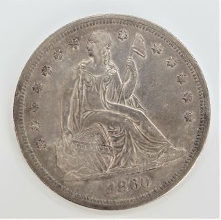 1860 O Orleans Liberty Seated Us Silver Dollar S$1 - You Grade It - Q20