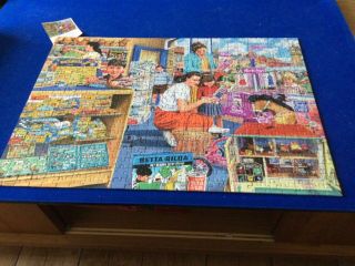 A Trip To The Shops Puzzle 4 X 500 Piece Jigsaws By Gibsons