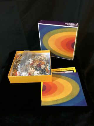 Cooper Hewitt Color In A Light 500 Piece Puzzle Galison Rainbow Retro