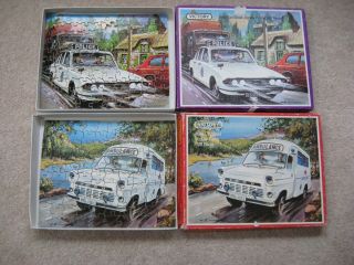 Vintage Victory Hand Cut Wood 100 Piece Emergency Services Jigsaw Puzzles