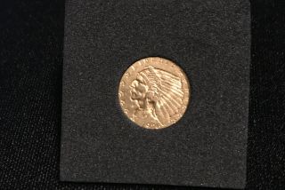 1926 Gold Indian Head $2 1/2 Dollar U.  S.  Gold Quarter Eagle Coin