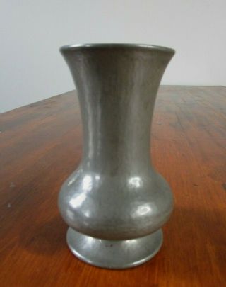 Antique Liberty & Co.  Tudric English Pewter Vase C.  1900