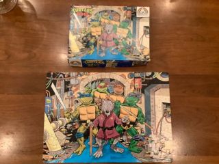 1987 Teenage Mutant Ninja Turtles Tmnt Splinter 100 Piece Random House Puzzle