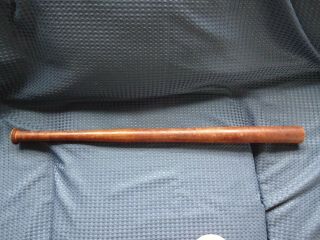 Vintage Early Turn Of The Century Antique Flat End Baseball Bat