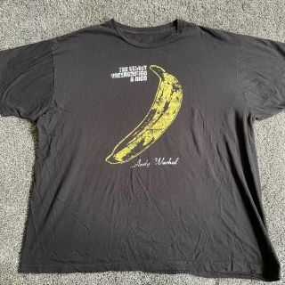 Vintage The Velvet Underground & Nico/andy Warhol Rock Punk Tour Band Tshirt