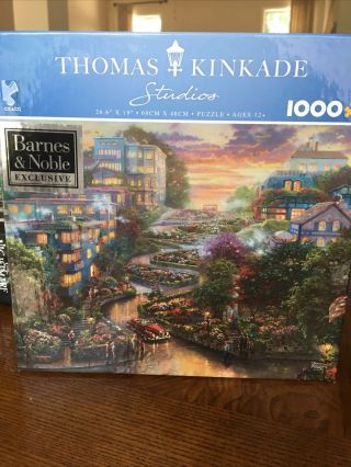 Thomas Kinkade San Francisco Lombard Street Ii 1000 - Piece Puzzle