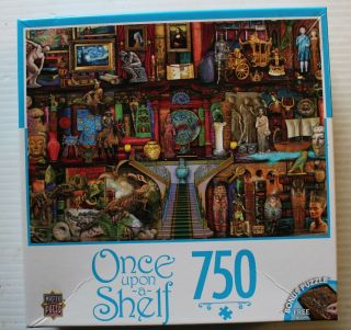 Treasured History - Once Upon A Shelf - Masterpieces 750 Piece Jigsaw Puzzle