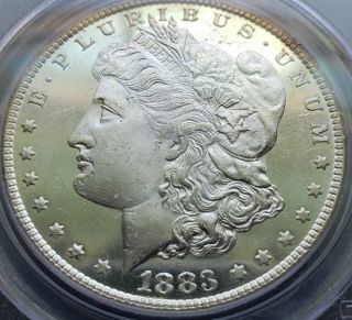 1883 - Cc Morgan Pcgs Ms63 Dmpl - Frosty Devices And Deep Mirrors.  A Real Beauty