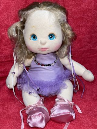 Vintage Mattel My Child Doll Blonde Hair Aqua Blue Eyes