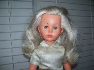 Vintage 1967 Corrine Mod Platinum Blonde Doll 18 