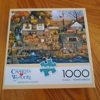 Buffalo Games Charles Wysocki Olde Bucks County Jigsaw Puzzle - 1000 - Piece
