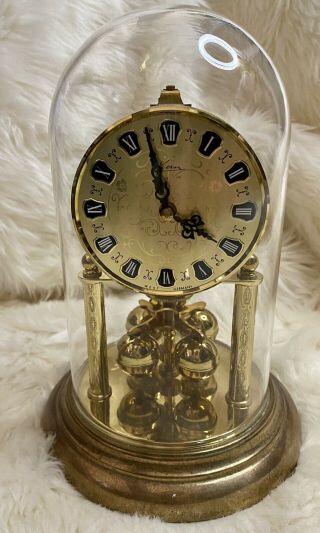Vintage Kern Anniversary Clock K U.  S.  - M Iv Germany No (0) Jewels Unadjusted