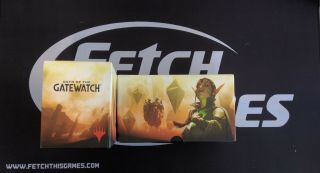 1 Empty Fat Pack Box - Oath Of The Gatewatch - Nm/sp - Magic The Gathering Mtg Ftg