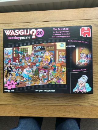 Wasgij The Toy Shop 1000 Piece Jigsaw Wasjig