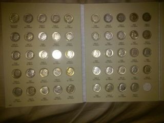1946 - 64 Roosevelt Dimes Complete Set 90 Bu And Awesome Toners