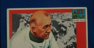 1955 Topps All American Knute Rockne Football Card Ungraded 2