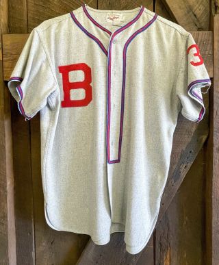 Antique Vintage Rawlings Baseball Uniform Jersey Pants Socks 1940s - 1950s?