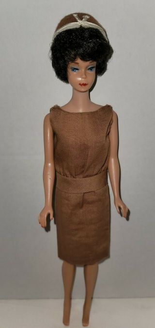 Vintage Mattel 1964 - 67 Bubblecut Barbie Doll 850 Burnett Straight Leg Japan