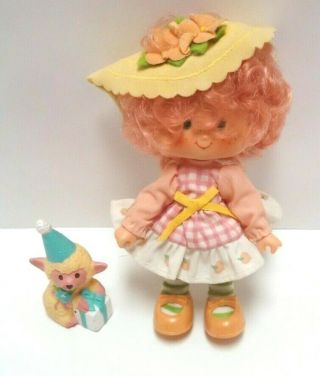 Vintage Strawberry Shortcake Party Pleaser Peach Blush With Melonie Belle Kenner