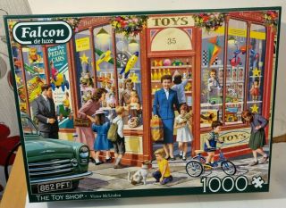 1000 Piece Jigsaw By Falcon " The Toy Shop "