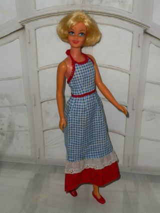 Vintage Barbie PLATINUM CASEY DOLL IN FRANCIE Best Buy HALTER DRESS 8644 2