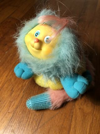 Vtg Lil Brush A Loves Pretty Petal Plush Stuffed Doll Amtoy 1987 Cat 80s Toy