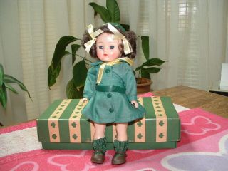 Vintage 8 " Terri Lee " Ginger " Walker Doll In Girl Scout Uniform W/box 11 - 955