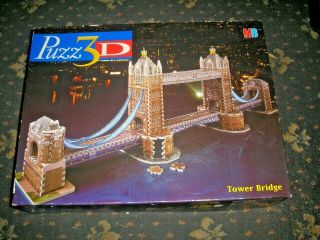 Puzz 3d Tower Bridge Mb Games 3d Jigsaw Puzzle Extra Challenging Complete