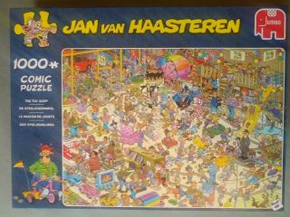 Jan Van Haasteren 1000 Piece Jigsaw Puzzle The Toy Shop