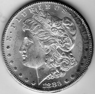 1883 Cc Morgan Silver Dollar Rare Key Date Carson City C507