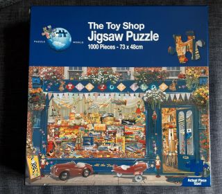 Puzzle World The Toy Shop 1000 Piece Jigsaw 100 Complete