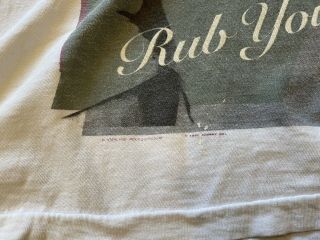 Vintage 1990’s Johnny Gill T - Shirt “Rub You The Right Way” Size XL Rap R&B 2