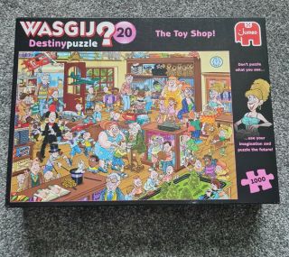 Wasgij Wasjig Destiny Jigsaw 20 - The Toy Shop 1000 Piece - Complete