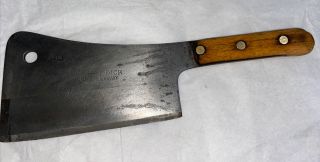 Antique F.  Dick Germany Butcher/chef Steel Meat Cleaver Knife N⁰ 100 9x57 German