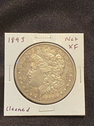 1893 P Morgan Silver Dollar / 90 Silver / Key Date