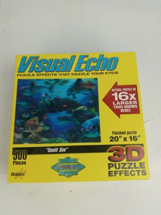 Hobbico Visual Echo 500 Piece 3d Puzzle