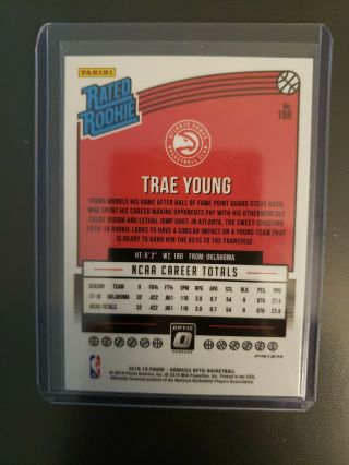 2019 trae young Optic Pink Rookie 2