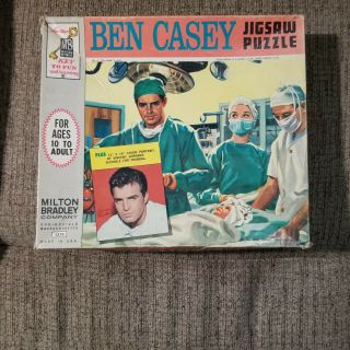 Vintage 1962 Dr Ben Casey Jigsaw Puzzle