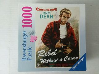 Ravensburger " Rebel Without A Cause " Jigsaw Puzzle James Dean Cinema Scope