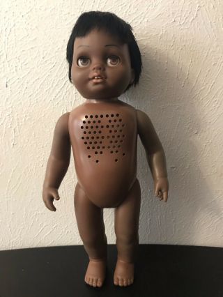 Vintage African American/Black Tiny Chatty Baby - Mute Good 2