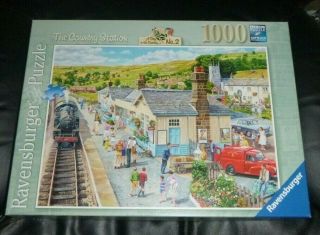 1000 Piece Jigsaw Puzzle,  The Country Station No,  2,  Ravensburger,  2013