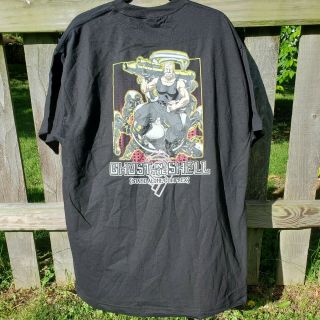 Vintage Ghost In The Shell Anime Stand Alone Complex Batou T - Shirt Xl