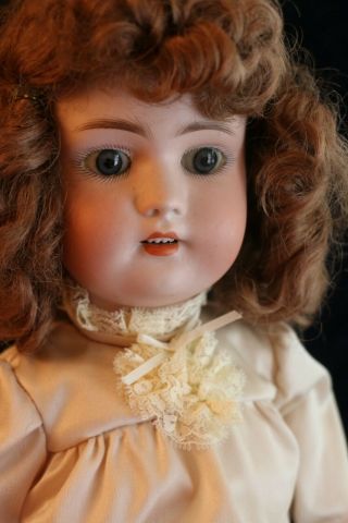 Antique Simon & Halbig George Borgfeldt German Bisque Doll 24 In Stamped Body