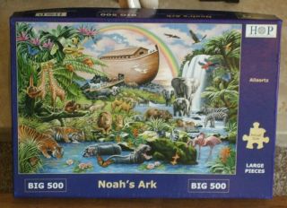 Jigsaw By House Of Puzzles Noah`s Ark - Big 500 Piece Jigsaw