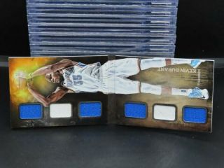 2014 - 15 Preferred Kevin Durant Swish Booklet Game Worn Jersey /99 P394