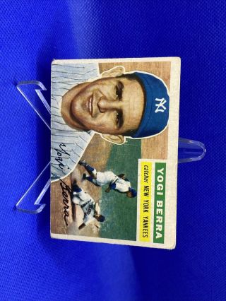 1956 Topps Yogi Berra 110 Baseball Card