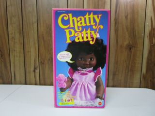 Black Chatty Patty Doll Mattel 7024