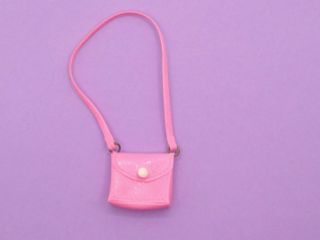 Vintage Japanese Exclusive Pink Purse Fits Barbie Licca - Chan Tammy